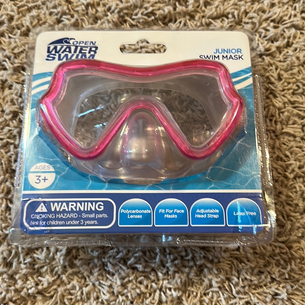 New In Package Open Water Swim Junior Swim Mask